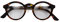 LONDON MOLE® „Graduate“-Lesebrille – coole runde Brille für Männer und Frauen, entworfen für Stil, Komfort und Haltbarkeit – mattes Schildpatt – Vergrößerung +1.5