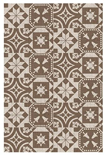 Outdoor Living - Lawn & Garden - Esschert Design Outdoor Teppich 182x122 cm Portugiesische Fliesen