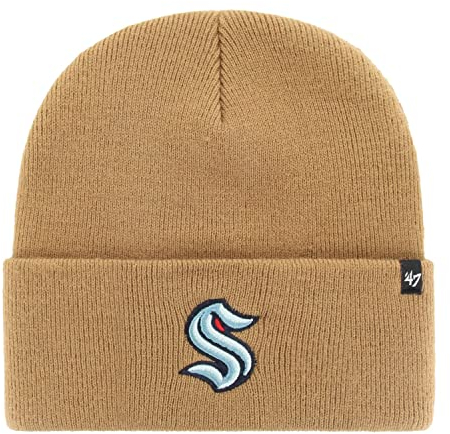 '47 Brand Beanie Wintermütze - Haymaker Seattle Kraken Camel