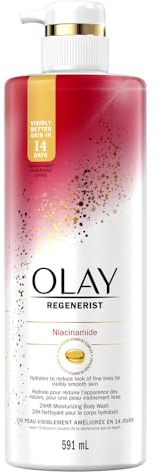 Olay Gel douche premium avec niacinamide, formule anti-âge, 591 ml