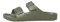 JACK & JONES Mens Sandal Double Buckle Adjustable Strap Open Toe Slides for Men - Summer, Beach, Hiking, walking, Khaki Colour, Size- 12 UK