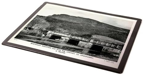MOUSE MAT - Vintage Ireland - Benevenagh Mountains and River Roe, Limavady