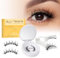 Faux Cils Magnetique,Cils Magnetique Naturel Réutilisables avec Applicateur, Aucune Colle Nécessaire QUEWEL Faux Cils Magnetique facile à porter et à enlever avec instructions (Set-D-1 paires)