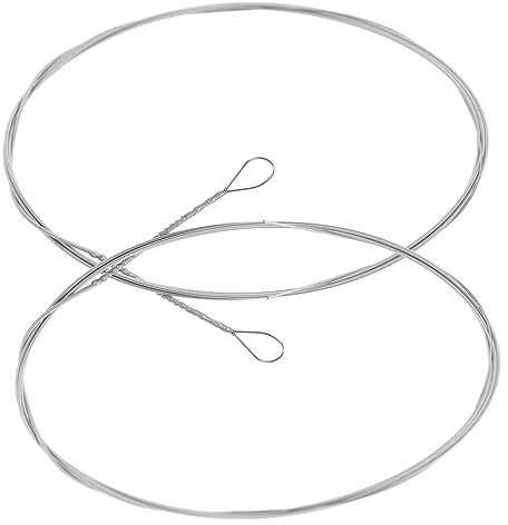 COSMEVIVI 2 Stück Stahl Hackbrett Saiten Ersatzteile Für Hackbrettinstrumente Langlebige Ersatzsaiten Für Anfänger Und Spieler