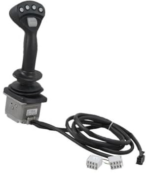 BWZJS Lange Stange aus Gummileder, Katzenkrallenknopf mit schwarzem, langem Kordelgriff, 1600384 Controller-Joystick for JLG-Aufzüge Bagger-Joystick