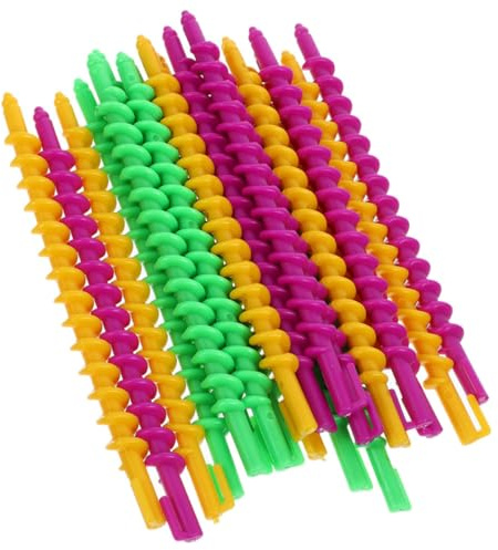 HAPINARY 40 Stück Spiral Dauerwellen für Damen Lockenwickler aus ABS Schonend für Langes Haar Vielseitig Einsetzbar für Salon und Zuhause