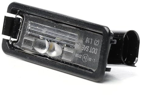 MKAREPART Rear Tail License Number Plate Light Lamp LED Compatible with Golf, Arteon, Q8, Leon 3G5943021
