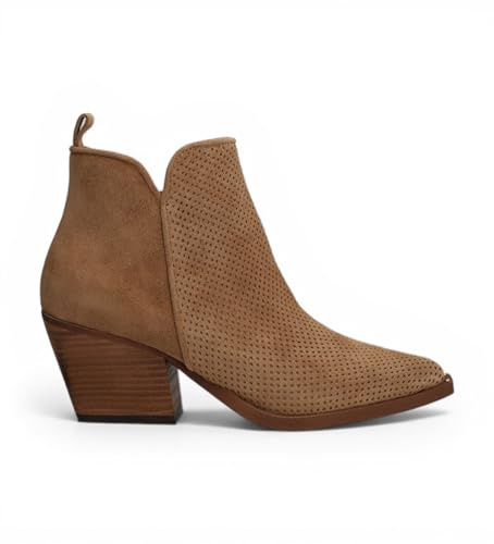 ALPE Braune Dua Lederstiefeletten