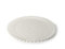 VASSOIO TRINATO CIRCOLARE IN PLASTICA BIANCO 10 PZ (28 CM)