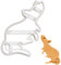 Maus Ausstechform, 1 Teil, Bakerlogy