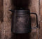 Globe Faith Brocca versatile fatta a mano in gres per decanter, caraffa per bevande calde, brocca per schiumare latte, teiera e caffè, brocca per latte o salsiera, adatta al microonde, smaltata