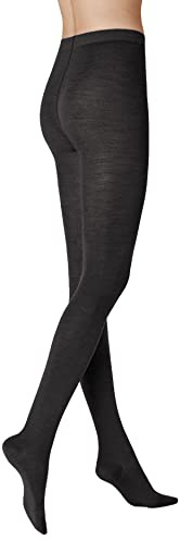 KUNERT Damen Strumpfhosen Sensual Merino weich black 42/44