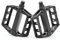 Kartell ® Plattform MTB Fahrradpedale mit Gleitlager-Technologie für Mountainbike, BMX, Dirt Jumping & E-Bike Paar, 9/16“ Gewinde, schwarz
