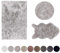 Schöner Wohnen Kollektion Hochwertiger Kunstfell Teppich flauschig - Teppich Wohnzimmer - Hochflorteppich Lammfell Schaffell - Dekofell rechteckig Silber 160 x 230 cm