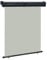 vidaXL Toldo Lateral de Balcón, Pantalla de Privacidad, Toldo Vertical Resistente al Rayos UV, Sombrilla para Jardín Terraza, Gris