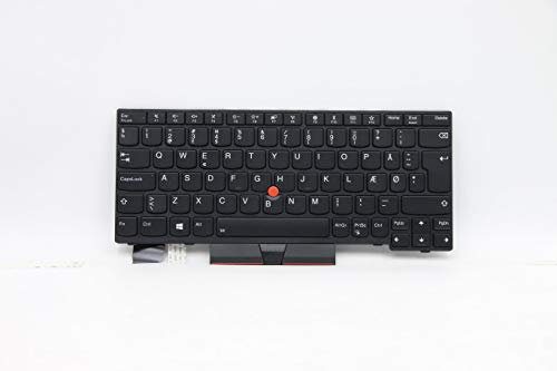 TellusRem ersatztastatur Dänisch Hintergrundbeleuchtung für Lenovo Thinkpad X280 X390 X395