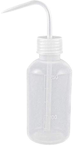 Bontannd 250ml Kapazität Tattoo Wash Clear White Plastic Squeeze-Flasche Gartenbewässerung Flasche Reinigung Sprayer Wasser