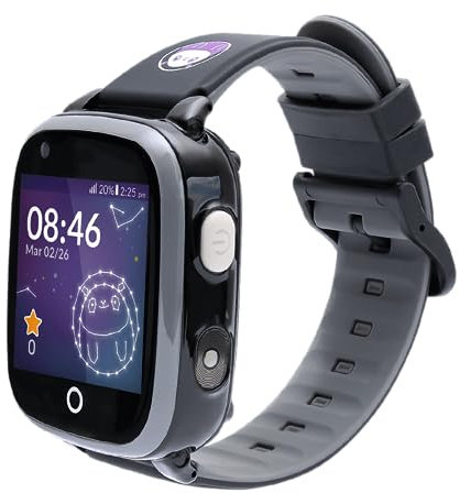 SoyMomo Space 4G - GPS Uhr für Kinder 4G -Handy Uhr für Kinder - Smartwatch 4G für Kinder (Schwarz)