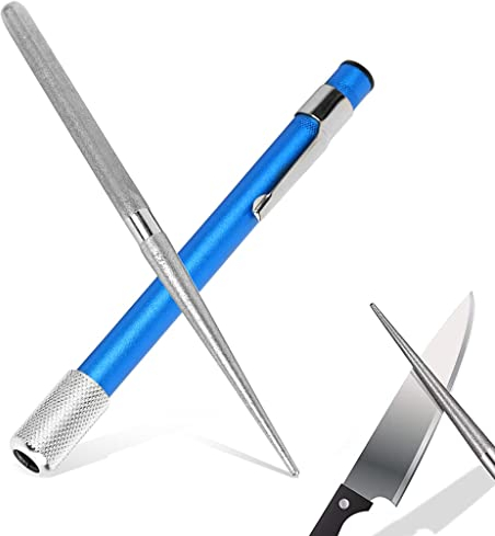 Pen Sharpener Schleifer Diamond Schleifstift Schleifer Diamant Schleifstein MesserschäRfer Mehrzweck Schleifstein Diamant Schärfer Stift Für Messer Küchenmesser Und Freien (one) (1)