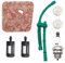 VOANZO Benzinfilter-Kraftstoffschlauch-Service-Kits mit Zündkerzen für Zündkerzen für STIHL FS38 FS45 FS46 FS55 KM55 KM55C