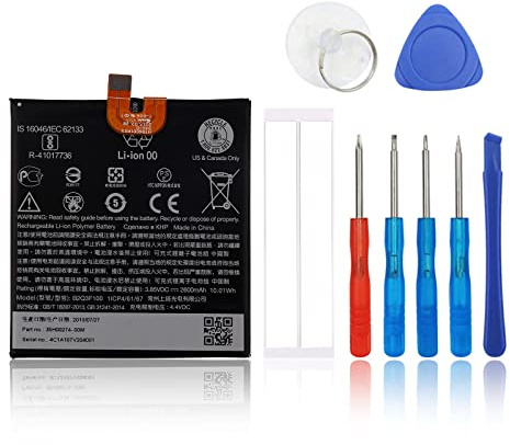 SwarKing Ersatz Akku Kompatibel mit HTC U11 Life 2Q3F300 B2Q3F100 with Toolkit