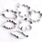 Fgnuay Feuille de chêne, Papillon et Fougère Tropical Leaf cookie cutter Set - 6pcs - Theme Forest Cookie decor