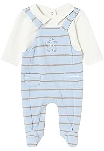 Mayoral Pagliaccetto Salopette Felpa per Bimbo Cielo 0-1 Mese (55cm)