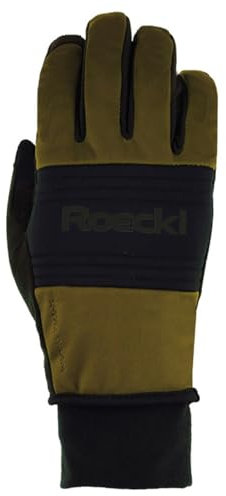 Roeckl Vinadi Winter Fahrrad Handschuhe lang Capers grün 2024: Größe: 10