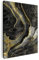 Marmor Bild bunt | Bild Marmor | S-Art Bilder | Marmor Bilder Modern | Coole Wandbilder Wohnzimmer | Wandbild Marmor Deko XXL | Bild Leinwand XXL | Marmor Bilder Wand