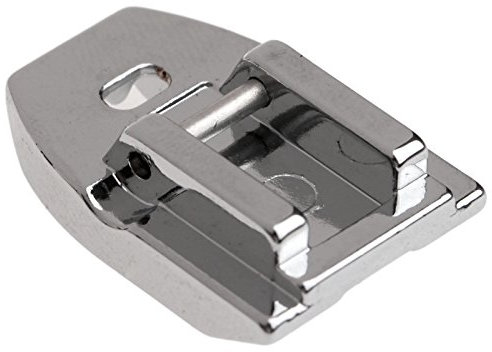 Pied presseur invisible pour fermeture éclair Brother Janome, Singer, Juki, 1 pièce, tige basse à clipser
