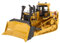 Diecast Masters 85532c - Caterpillar Kettendozer Cat D10T2, Maßstab 1:50, ca. 18,8 x 9,8 x 9 cm, in Fensterbox, ab 14 Jahren