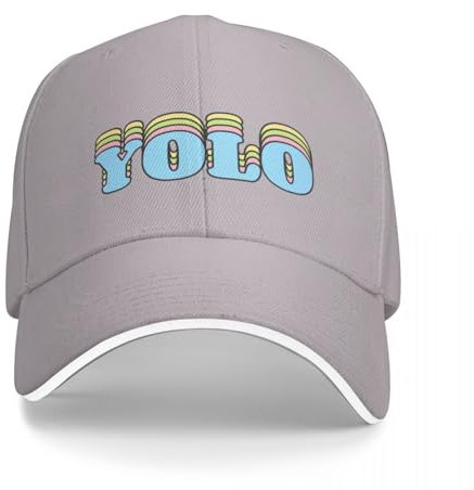 AIETPOIJ Basecap yolo Baseball Cap Neu im Hut Mas Hüte Hüte Mann Damen Geschenk