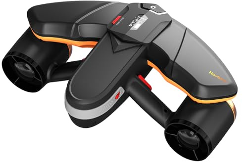 Sublue Navbow Plus Smart Professioneller Unterwasser-Scooter Dual-Motoren mit Action-Kamera-Halterung, 3-Gang-Geschwindigkeit, 2 m/s, 40 m, Schwimmbad, Tauchen, Schnorcheln