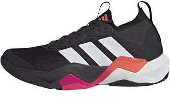 Adidas Men's Rapidmove Advance 2 Training Sneaker, Aurora Black/White/Shock Pink, 10.5 UK