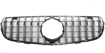 Kühlergrill für Mercedes Benz GLC W253 X253 GLC300 GLC350 2015-2019 Schwarz Silber
