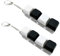 2PCS Keyboard Fidget Toy, Fidget Keyboard, Fidget Keyboard, 4 Button Fidget Keyboard Keychain Stress Relief Toys ,Multi-Functional Keychain Fidget, Funny Finger Keyboard Keychain Fidget Toys Without L