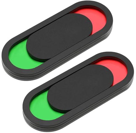 ROYJJ Set di 2 cartelli scorrevoli per porta privacy, per casa, ufficio, bagno e sala conferenze occupati indicatori WC segno