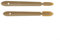 Lot de 2 outils de calfeutrage en silicone pour application précise et lissage, pour rénovations et réparations domestiques (2 pièces)