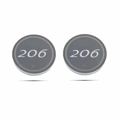 Fmesoo 2PCS Porte gobelets LED,pour 206 Dessous Verre Voiture Coaster Changeantes Luminescent Lumières USB sous-Chargement