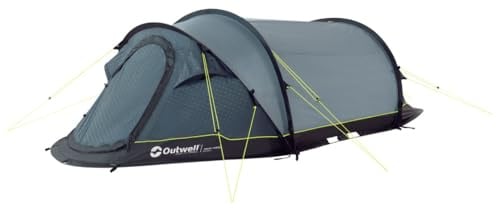 Outwell Nexion 2 Pop-up Tent, 2 Person, Festival & Camping, 4.4 kg, Fiberglass Frame, 3000mm Hydrostatic Head