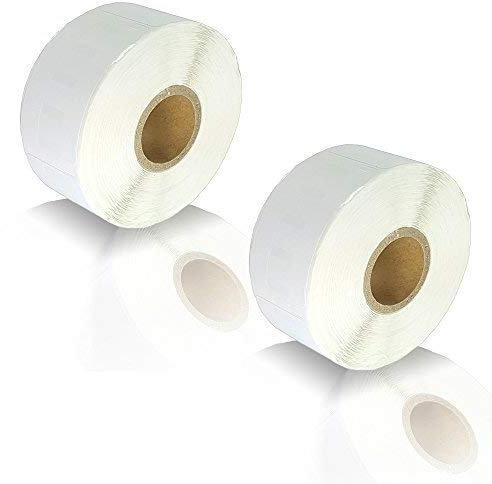 2x Print-Klex Etiketten-Rollen kompatibel für Dymo 11352 Labelwriter 450 Twin Turbo Labelwriter DUO Labelwriter SE 450 Labelwriter Twin Turbo 11352 S0722520 54mm x 25mm 54 mm x 25 mm 500 Label Office