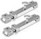 XFORT® 2 Pack Polished Chrome Door Bolt, Surface Mounted Sliding Door Lock, Durable Door Lock Bolts Ideal for Securing Internal Doors for Bedrooms, Bathrooms, Cupboards and Storage Units (150mm)