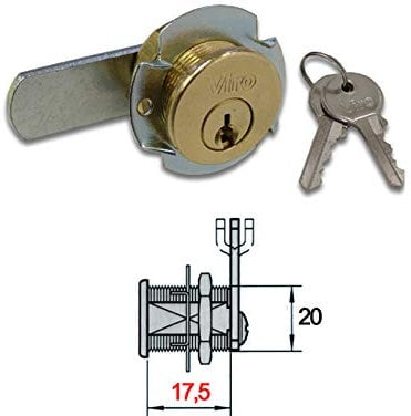 VIRO 1052 SERR UNIVERSALE C/LEV MM17,5