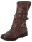 Toocool Stivali donna biker boots fibbie anfibi motociclista scarpe casual G620 [36,Marrone]