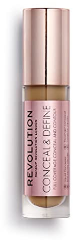 Makeup Revolution, Conceal & Define Grundierung, F12.5, 23ml