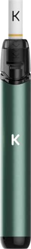 KIWI 1 Pen, Sigaretta Elettronica con Sistema Pod, 400mAh, senza nicotina, no E-Liquid (Midnight Green)