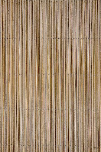 Nortene Canisse d'osier synthétique Fency Wick - Vert - 1 x 3 m - Occultation 90%