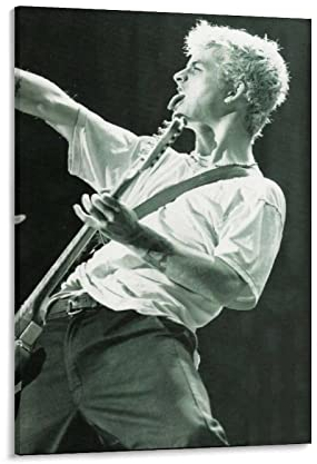 Sänger Retro-Poster Billie Joe Armstrong Poster Leinwand Kunst Poster und Wandkunst Bild Druck Moderne Familiendekoration Poster 60 x 90 cm