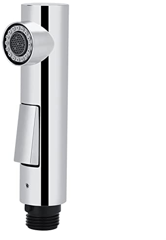 Lwuey Soffione Spruzzatore di Ricambio - Doccetta Lavandino Cucina Rubinetto Estraibile Connettore Miscelatore Lavello Cucina 2 Funzioni Universale G1/2 Accessorio di Ricambio per Doccetta