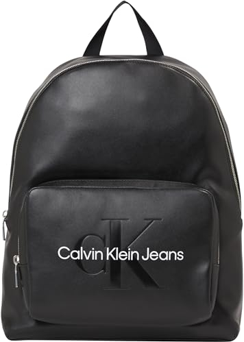 Calvin Klein Jeans Donna Zaino Grande, Nero (Fashion Black), Taglia Unica